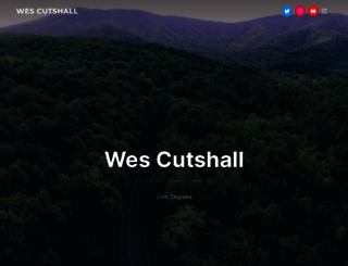 wescutshall.com screenshot
