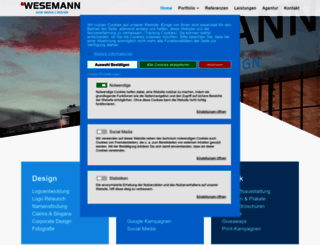 wesemann-newmedia.de screenshot