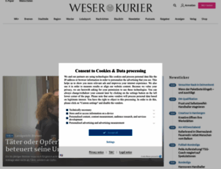 weser-kurier.de screenshot