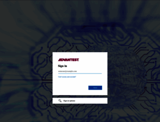 weshare.advantest.com screenshot