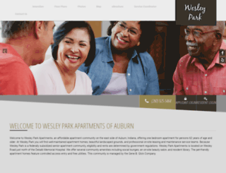 wesleyparkapts.com screenshot