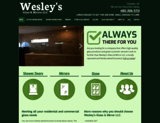 wesleysglass.com screenshot