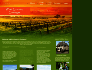 west-country-cottages.org screenshot