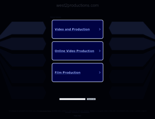 west2productions.com screenshot
