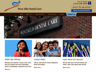 westallisdentalcare.com screenshot