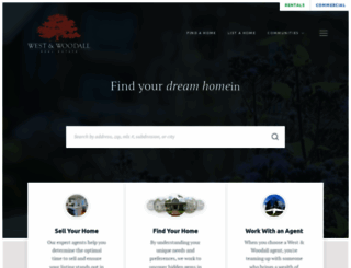 westandwoodall.com screenshot