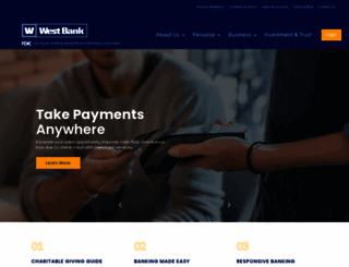 westbankstrong.com screenshot