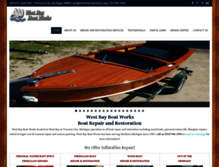 westbayboatworks.com screenshot