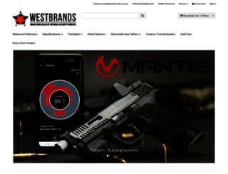 westbrands.com.au screenshot
