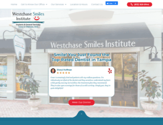 westchasesmilesinstitute.com screenshot