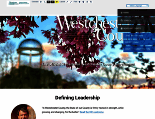 westchestergov.com screenshot