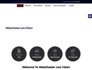 westchesterlowvision.com screenshot