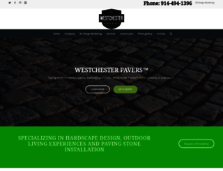 westchesterpavers.com screenshot