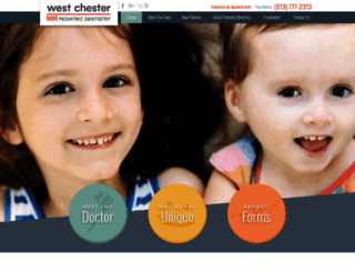 westchesterpediatricdentist.com screenshot