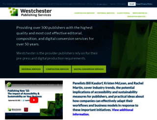 westchesterpublishingservices.com screenshot