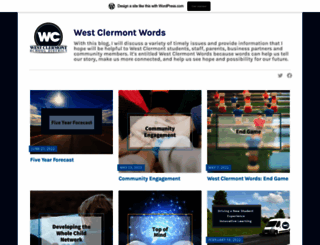westclermontwords.wordpress.com screenshot