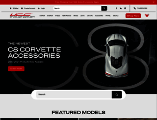 westcoastcorvette.com screenshot