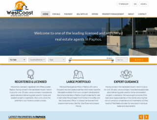 westcoastcyprus.com screenshot