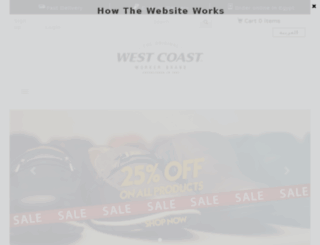 westcoastegypt.com screenshot