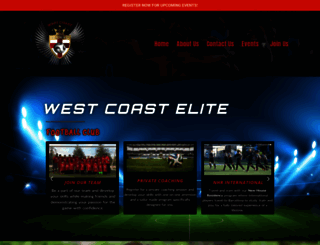 westcoastelitefc.com screenshot