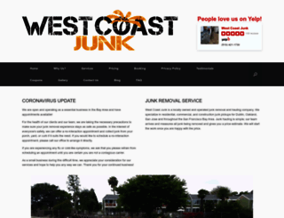 westcoastjunk.com screenshot