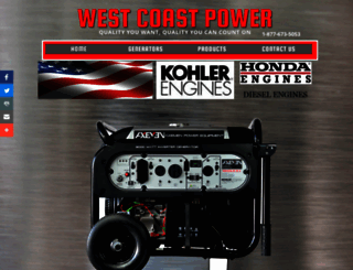 westcoastpowerequipment.com screenshot