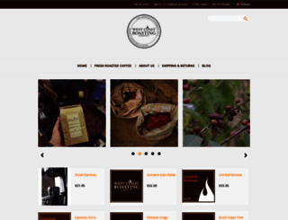 westcoastroasting.com screenshot