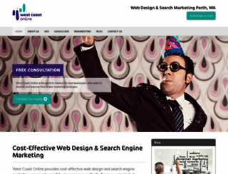 westcoastwebdesign.com.au screenshot