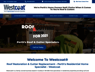 westcoat.com.au screenshot