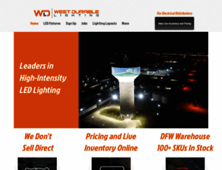 westdurablelighting.com screenshot