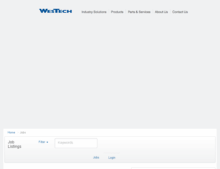 westechinc.applicantpro.com screenshot