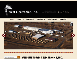 westelectronics.com screenshot