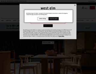 westelm.co.uk screenshot