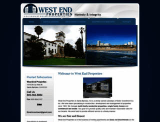 westend-properties.com screenshot