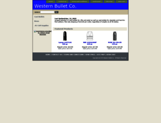 westernbullet.com screenshot