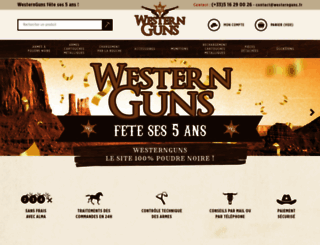 westernguns.fr screenshot