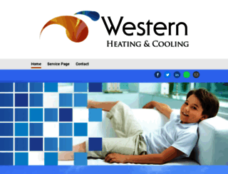 westernheatingcooling.com.au screenshot