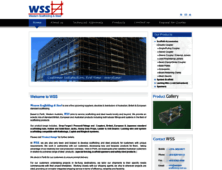 westernscaffolding.com.au screenshot