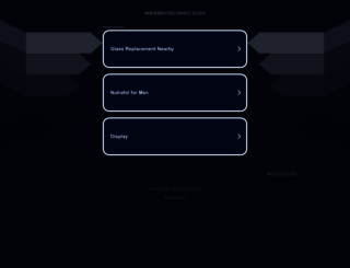 westernscreen.com screenshot