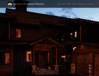 westernshowcasehomes.com screenshot