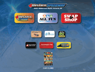 westernspeedway.net screenshot