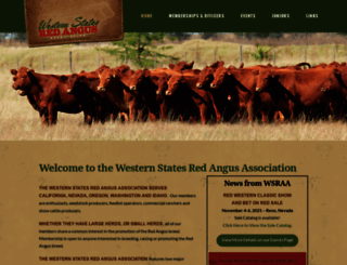 westernstatesredangus.com screenshot