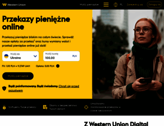westernunion.pl screenshot