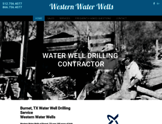 westernwaterwells.com screenshot
