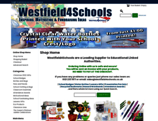 westfield4schools.co.uk screenshot