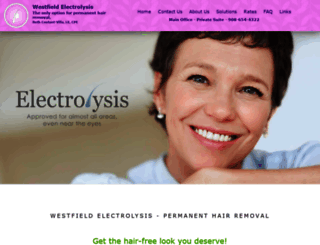 westfieldelectrolysis.com screenshot