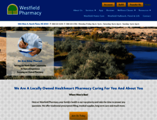 westfieldpharmacy.com screenshot