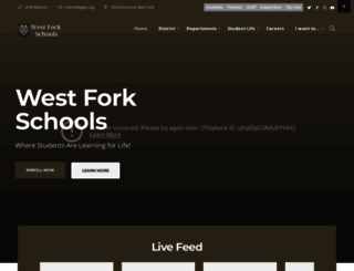 westforkschools.org screenshot