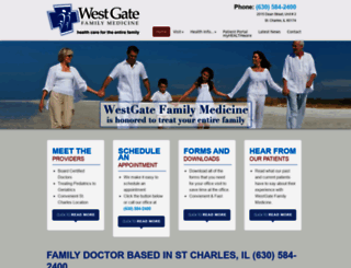 westgatefamilymedicine.com screenshot