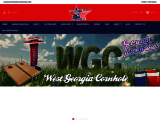westgeorgiacornhole.com screenshot